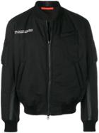 Komakino Padded Bomber Jacket - Black