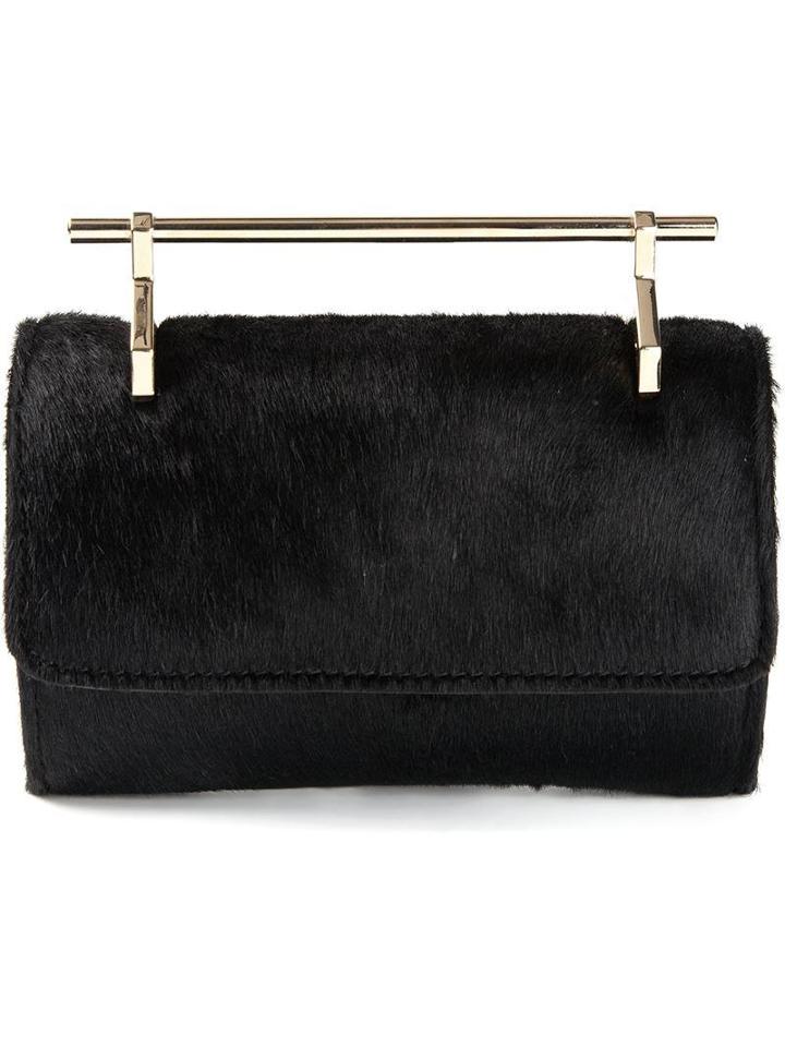 M2malletier 'fabricca' Calf Hair Mini Shoulder Bag