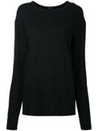Bassike - Classic Knitted Top - Women - Cotton - S, Black, Cotton