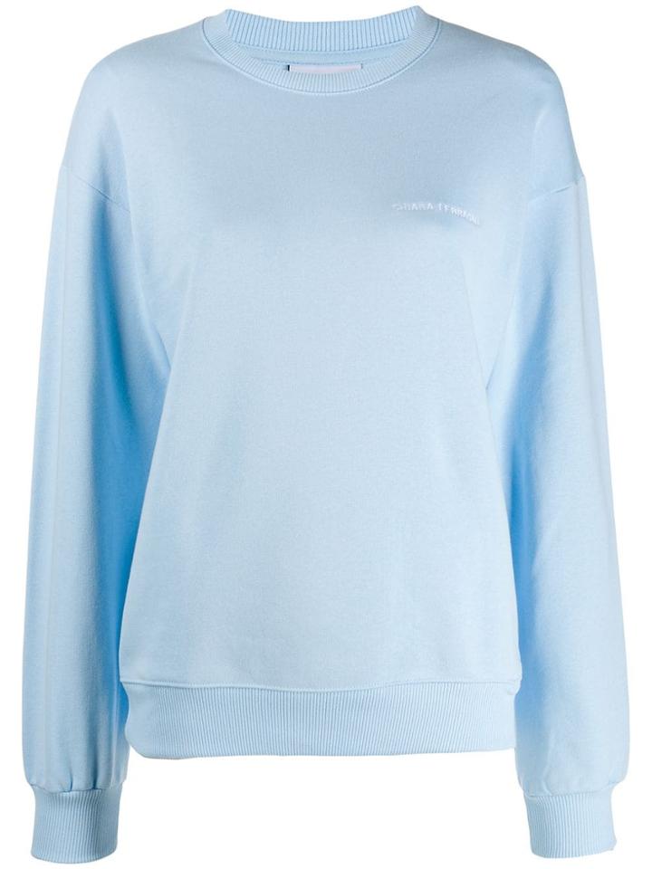 Chiara Ferragni Eye Patch Sweatshirt - Blue