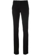 Ann Demeulemeester Slim-fit Tailored Trousers, Women's, Size: 38, Black, Rayon/virgin Wool/cotton/viscose