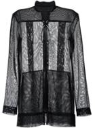 Alcaçuz Carmem Sheer Oversized Jacket - Black