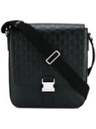 Gucci 'signature' Messenger Bag - Black