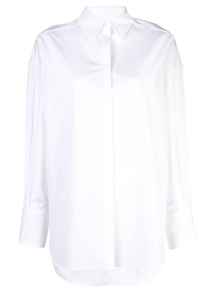 Partow Oversized Shirt - White