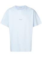 Acne Studios Oversized Logo T-shirt - Blue