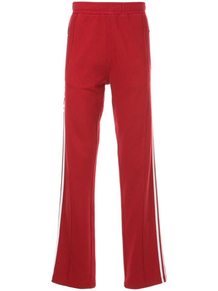 Ports V Slogan Track Trousers - Red