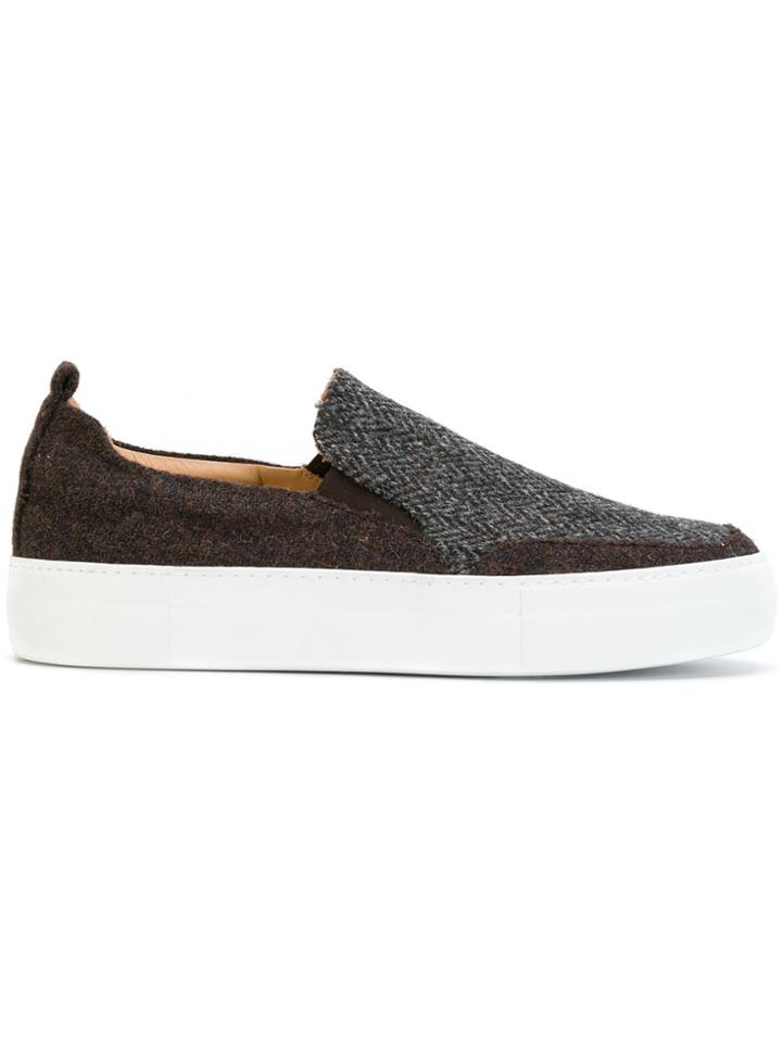 Lardini Slip On Sneakers - Brown