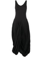 Y / Project Draped Tank Dress - Black