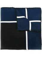 Tom Ford - Square Scarf - Men - Silk - One Size, Blue, Silk