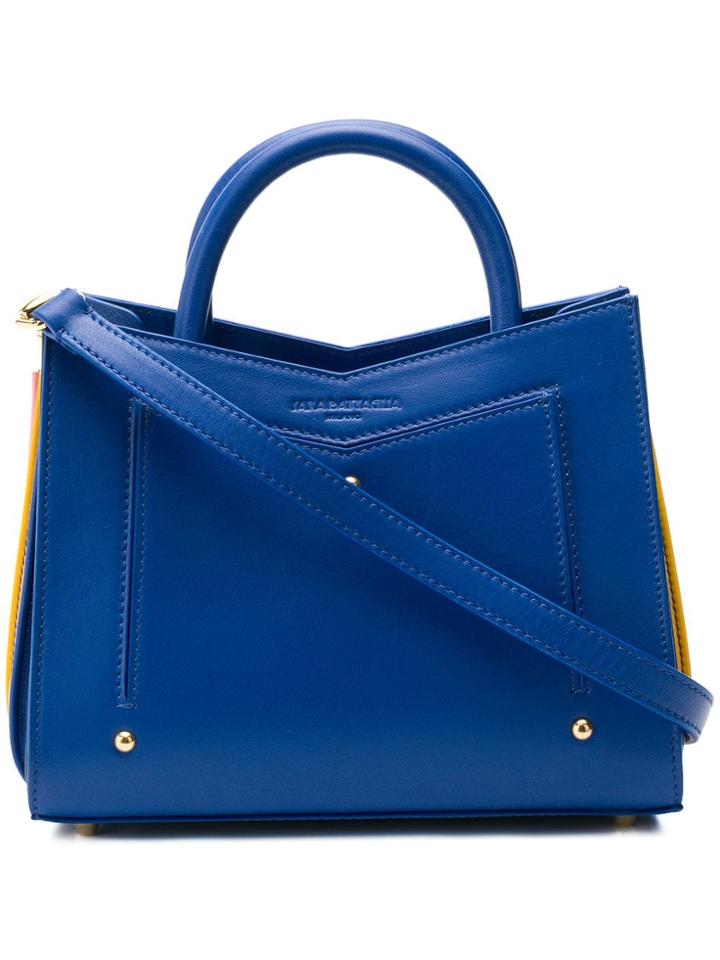 Sara Battaglia Toy Tote - Blue