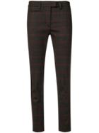 Dondup Low Rise Tapered Trousers - Grey