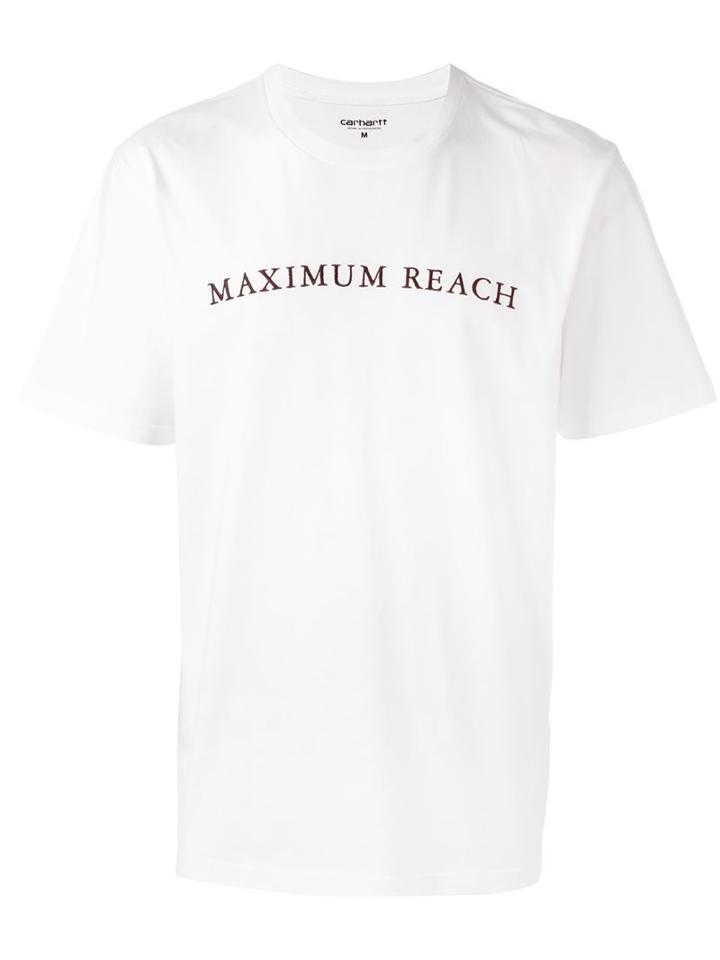 Carhartt 'maximum Reach' T-shirt, Men's, Size: Small, White, Cotton