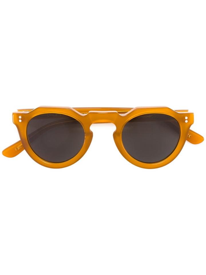 Lesca Pica Sunglasses - Yellow & Orange