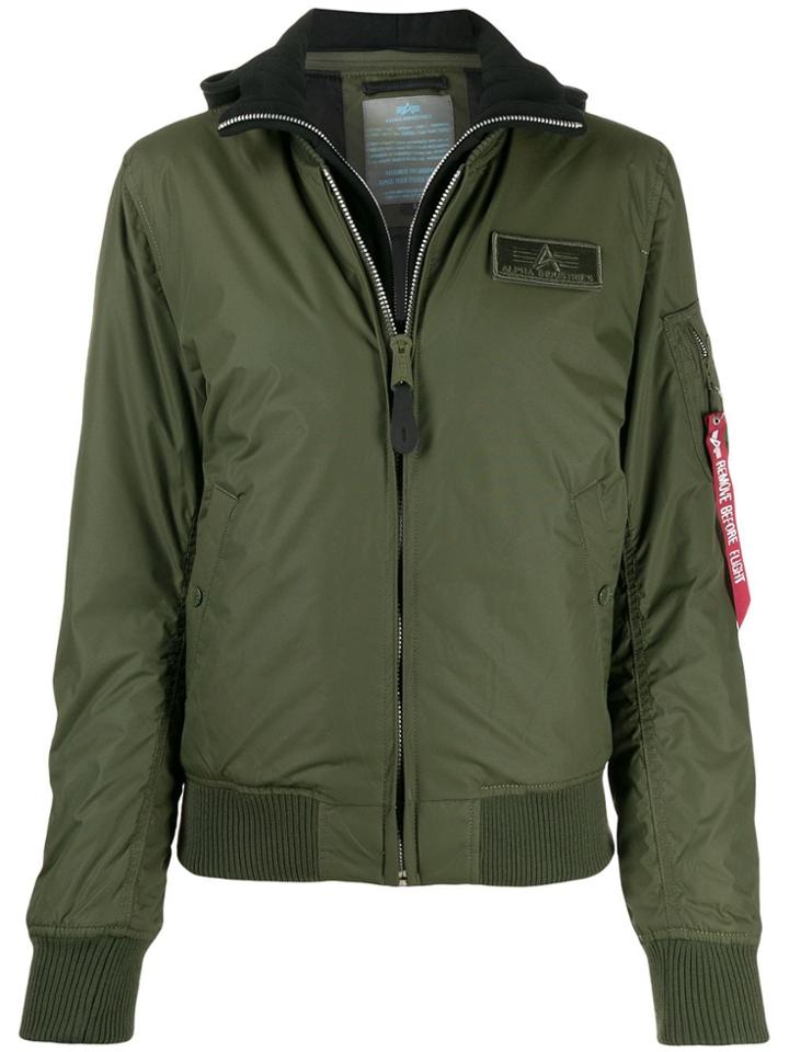 Alpha Industries Ma-1 D-tec Bomber Jacket - Green