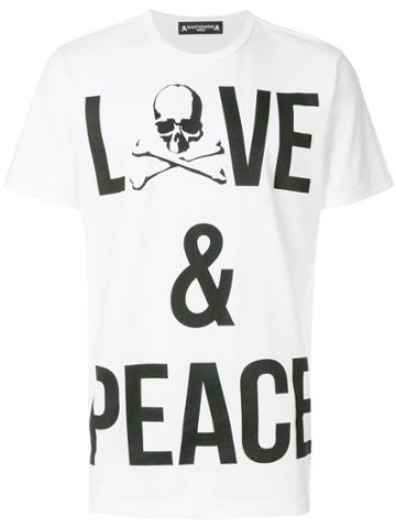 Mastermind World Love And Peace T-shirt - White