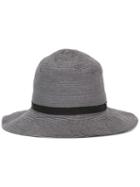 Ca4la - Crushable Hat - Women - Cotton/viscose - M, Grey, Cotton/viscose