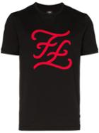 Fendi Script Logo T-shirt - Black