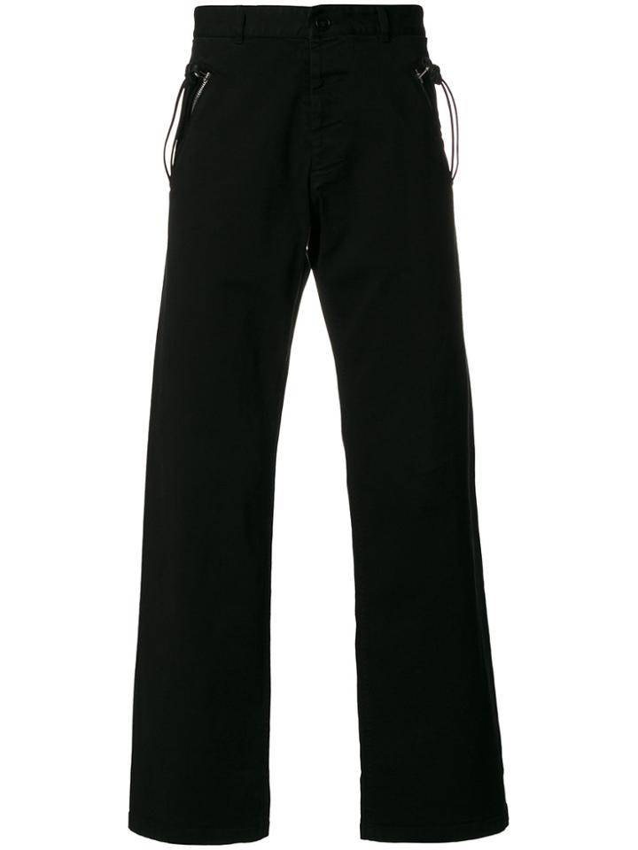 Maison Margiela Statement Zip Trousers - Black