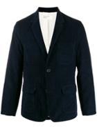 Universal Works Ribbed Fitted Blazer - Blue