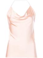 Cushnie Et Ochs Halterneck Top - Pink & Purple