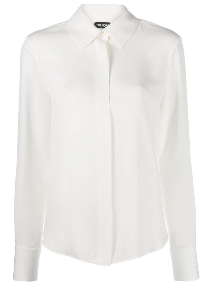 Tom Ford Silk Shirt - White