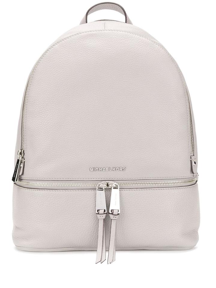 Michael Michael Kors Logo Plaque Backpack - Grey
