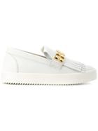 Giuseppe Zanotti Design Naomi Laceless Sneakers - White