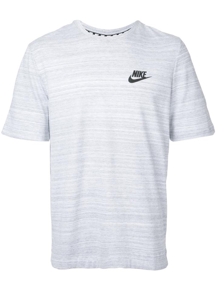 Nike - Logo Print T-shirt - Men - Cotton - S, Grey, Cotton