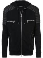 Balmain Biker Sweatshirt - Black