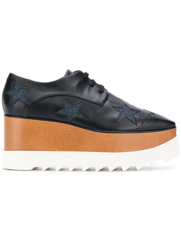 Stella Mccartney Elyse Star Sneakers - Black