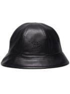 Y-3 Logo-embroidered Bucket Hat - Black