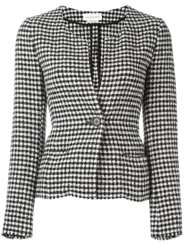 Isabel Marant Étoile 'lyra' Blazer, Women's, Size: 38, Other Fibers/polyester/acrylic/wool