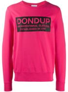 Dondup Front Logo Sweatshirt - Pink