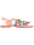Mabu 'andromeda' Boho Sandals - Nude & Neutrals