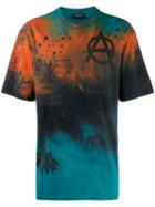 Mauna Kea Printed Tie-dye T-shirt - Blue
