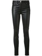 Givenchy - Skinny Leather Trousers - Women - Cotton/lamb Skin/polyester/acetate - 34, Black, Cotton/lamb Skin/polyester/acetate