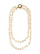 Chanel Vintage Faux Pearl Necklace, Women's