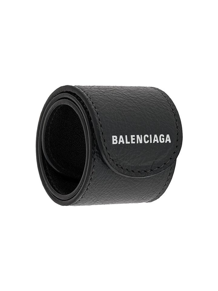Balenciaga Logo Cuff - Black