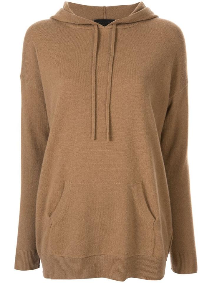 Nili Lotan Cashmere Relaxed-fit Hoodie - Brown