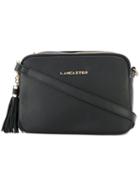 Lancaster - Logo Plaque Shoulder Bag - Women - Leather - One Size, Black, Leather