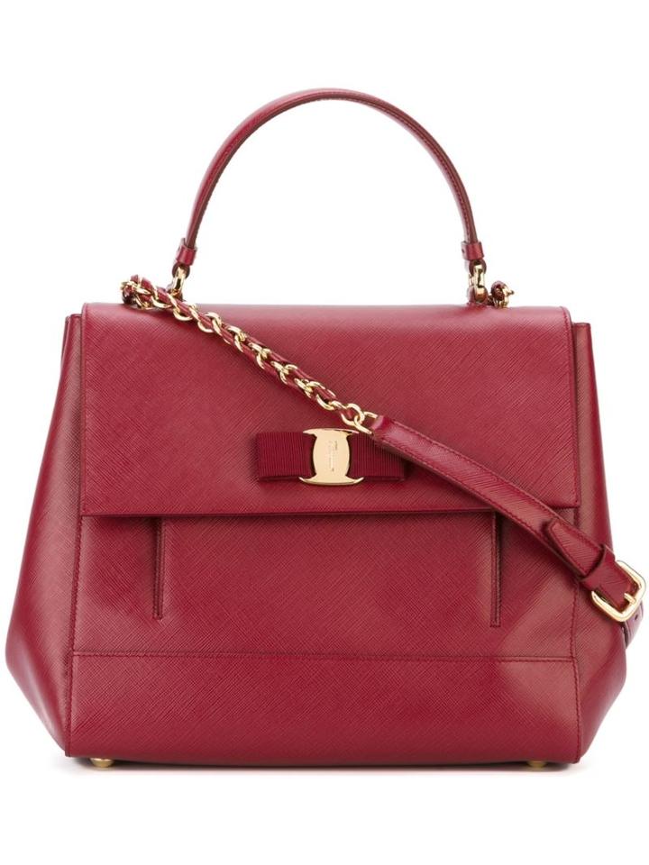 Salvatore Ferragamo 'vara' Tote, Women's, Red