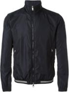 Moncler Classic Windbreaker Jacket, Men's, Size: 6, Blue, Polyimide