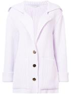 Stella Mccartney Split Side Cardigan - Pink & Purple