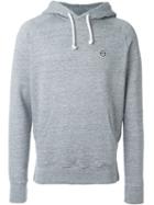 Roundel London Logo Hooded Sweatshirt, Men's, Size: Small, Grey, Cotton