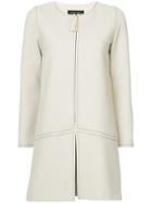 Vanessa Seward Zipped Jacket Dress - Nude & Neutrals