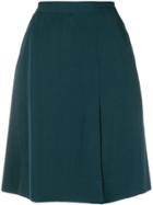 Yves Saint Laurent Vintage A-line Short Skirt - Green