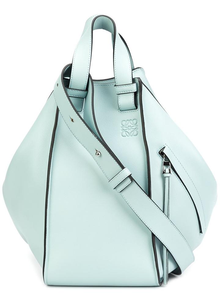 Loewe Zipped Medium Tote, Women's, Blue