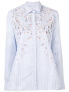 Ermanno Scervino Bead-embellished Shirt - Blue