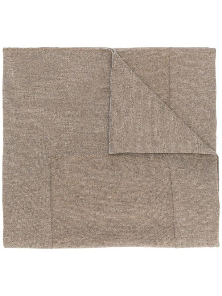 Falke Knitted Scarf - Nude & Neutrals