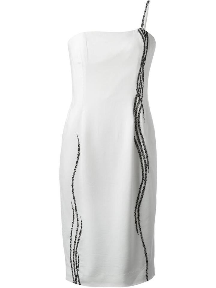 Jean Louis Scherrer Vintage Waterfall Beaded Dress